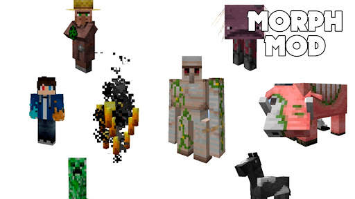 Morph Mod for MCPE Minecraft screenshot 1