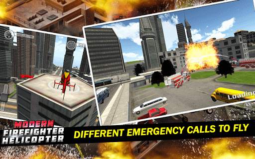 Modern Firefighter Helicopter screenshot 1