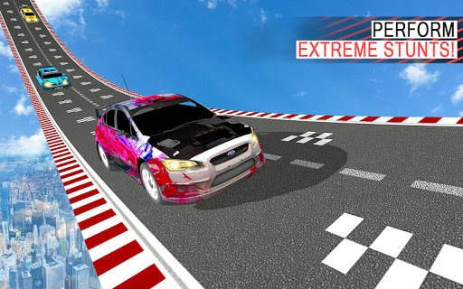 GT Car Racing Stunts-Crazy Impossible Tracks screenshot 5
