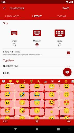 Diamond Heart Keyboard Love screenshot 2