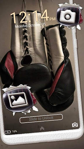 Boxing Gloves Launcher Theme screenshot 3