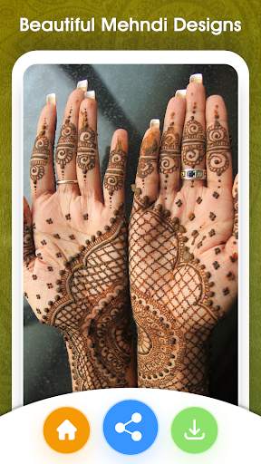 Mehndi Design App Offline скриншот 2