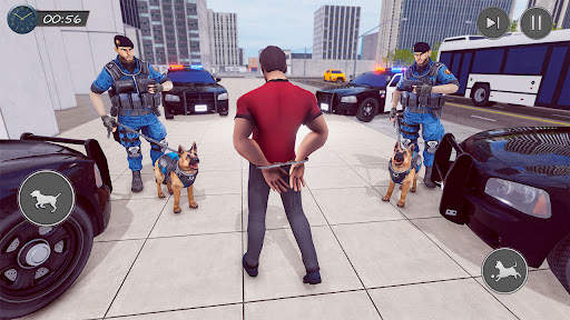 US City Police Dog Crime Chase स्क्रीनशॉट 4