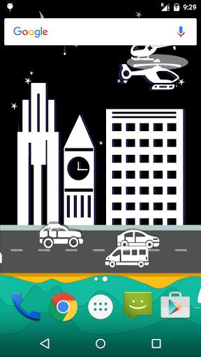 Night City Live Wallpaper скриншот 3