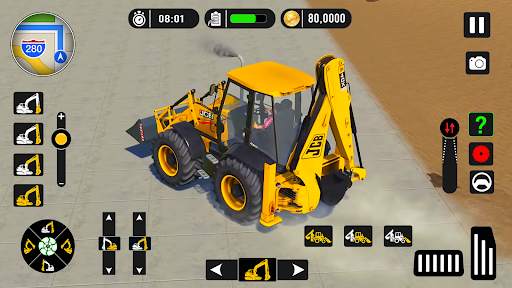 JCB Construction Driving Game screenshot 15