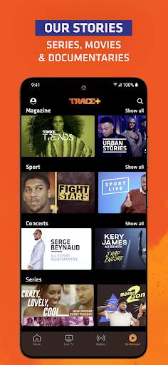 Trace  Stream Afro-Urban TV screenshot 7