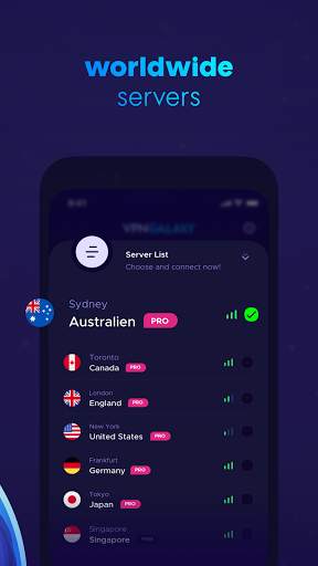 VPN Galaxy - VPN Proxy & AdBlock screenshot 3