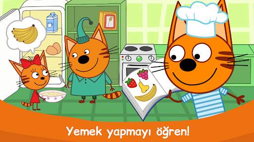 Üç Yavru Kedi: Aşçı Oyunları! screenshot 1