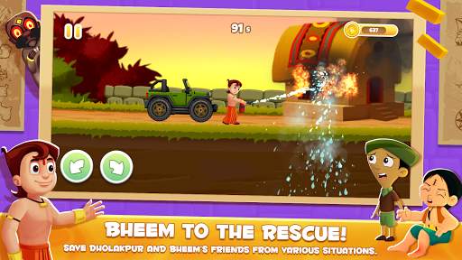 Chhota Bheem Speed Racing Game screenshot 2