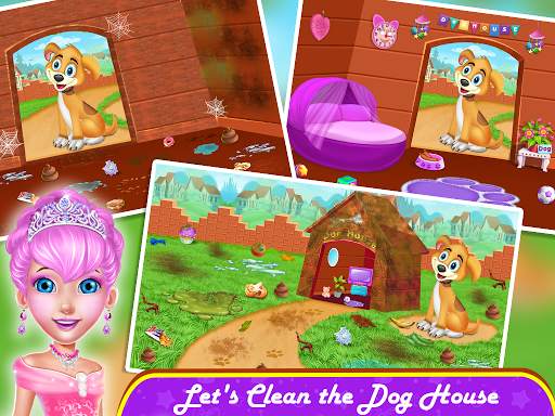 Home Cleanup 2 - Princess Girl House Cleaning Game screenshot 4