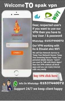 Spark VPN screenshot 1