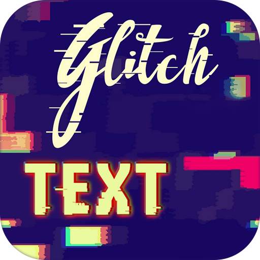 Glitch Typography - Glitch Effect Name Art 1.0