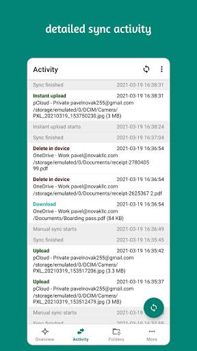Autosync - File Sync & Backup скриншот 8