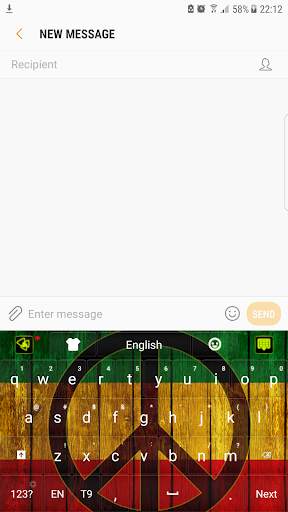 Peace Reggae Keyboard ☮️ screenshot 1