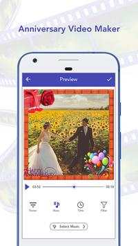 Anniversary Photo Video Maker screenshot 2