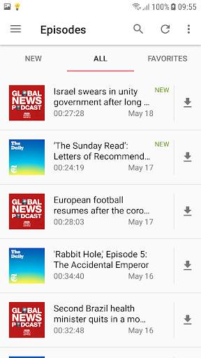The Daily: Podcast Player for News screenshot 6