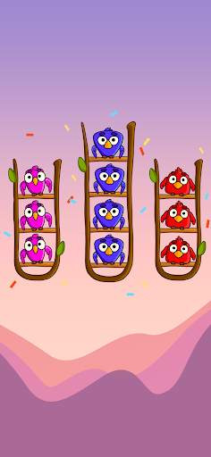 Bird Sort: Color Puz Game screenshot 7
