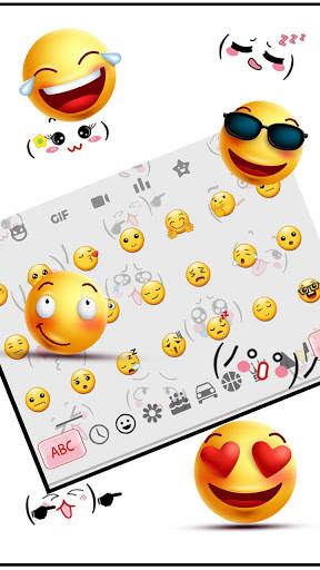 Cute Emoticons Keyboard screenshot 3