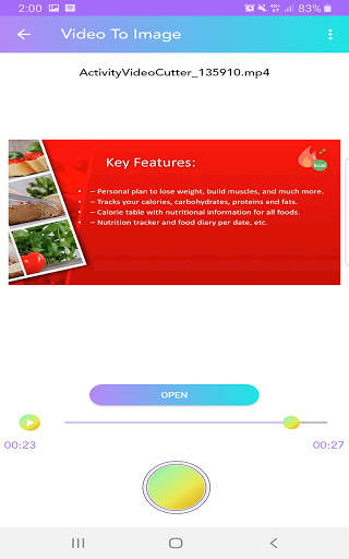 All in one video editor - Video to audio converter screenshot 3
