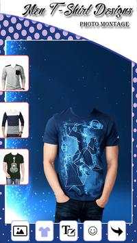 Man T Shirt Design Photo Montage screenshot 4