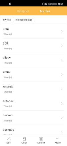 My Files screenshot 2