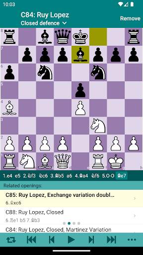 Chess Opener Lite screenshot 7