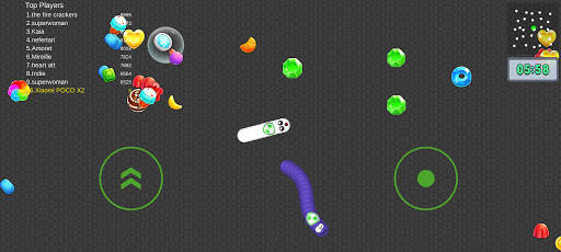 Snake io Worms war zone io screenshot 2