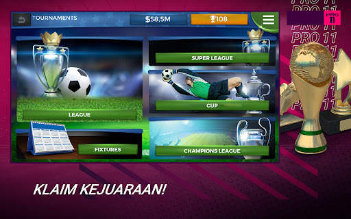 Pro 11 - Football Manager Game screenshot 10