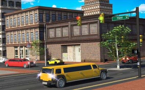 Limo City Driving Simulator 2018 screenshot 2