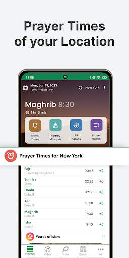 Muslim: Prayer Times, Qibla screenshot 1