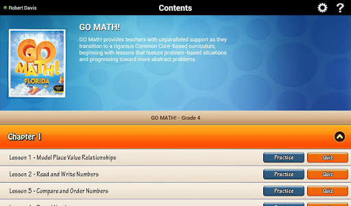 Go Math! Daily Grade 4 screenshot 1