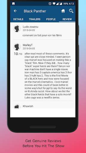 Movie Hunt : Movies & TV Info. Trailers. News. screenshot 4
