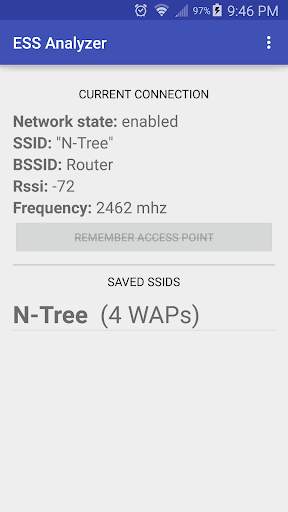 Wifi Handoff Analyzer screenshot 1