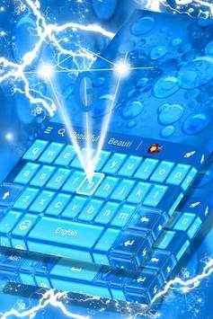 Clear Waterdrops Keyboard screenshot 1