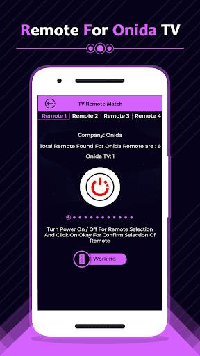 Remote Control for Onida TV - All Remotes screenshot 2