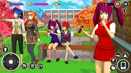 High School Girl Life Sim 3D screenshot 26