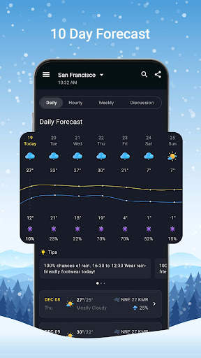 1Weather Forecasts & Radar screenshot 6