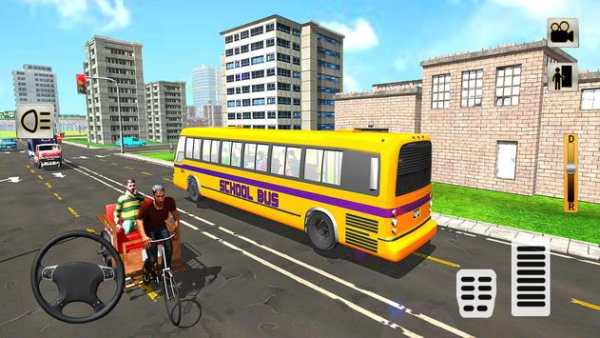 Modern City School Coach Bus Driving Simulator 17 screenshot 13