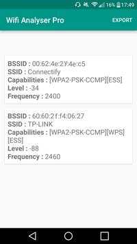 Wifi Analyser Pro screenshot 2