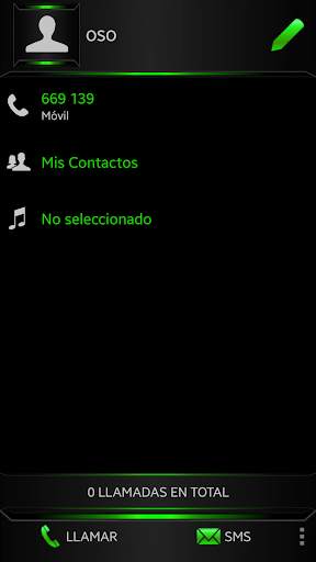 THEME DARKCITY GREEN EXDIALER screenshot 4