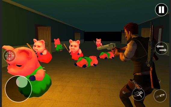 Scary Piggy Escape Granny Chapter2 Craft Mods screenshot 2