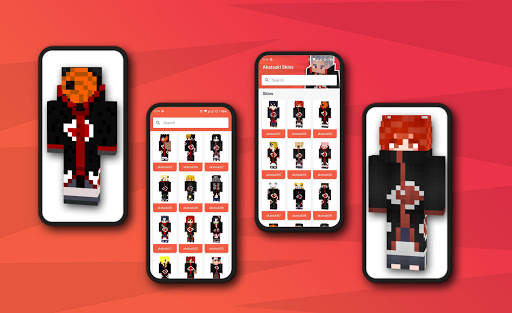 Akatsuki Skins For Minecraft PE screenshot 1