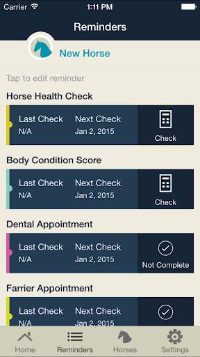Horse Health Tracker 5 تصوير الشاشة