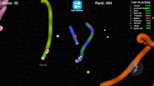 WormNest.io - Worm Cacing Games screenshot 3