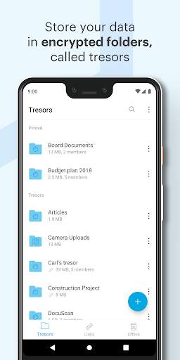 Tresorit screenshot 3