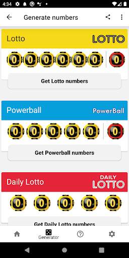 National Lottery — Results screenshot 6