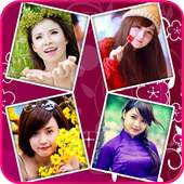 Grid Camera Collage icon