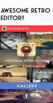Retro camera -Vintage grunge screenshot 1