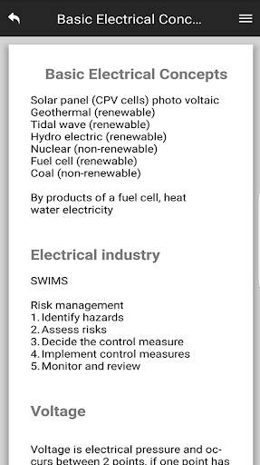 Electrician Handbook screenshot 4