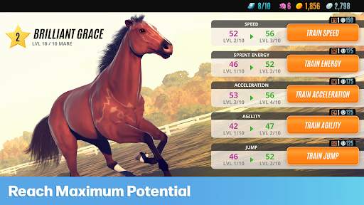 Rival Stars Horse Racing 4 تصوير الشاشة